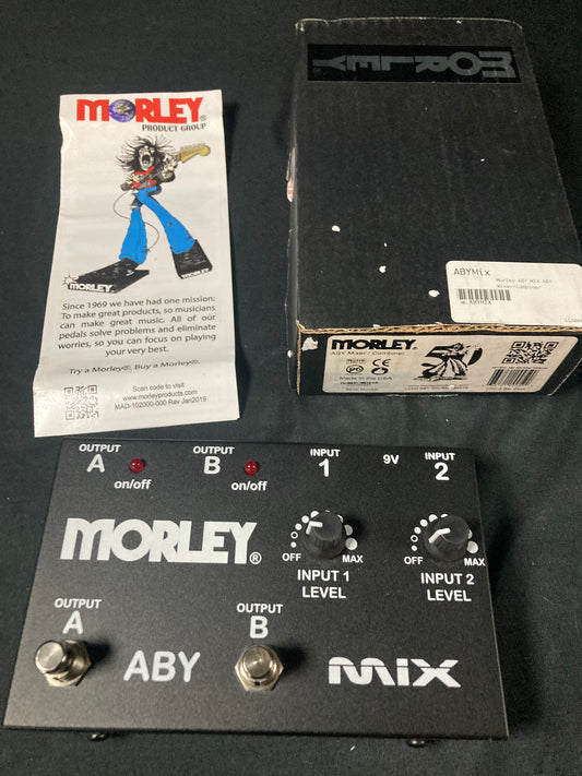 Morley ABY Mix 2010s - Excellent Condition - With Box and Documents