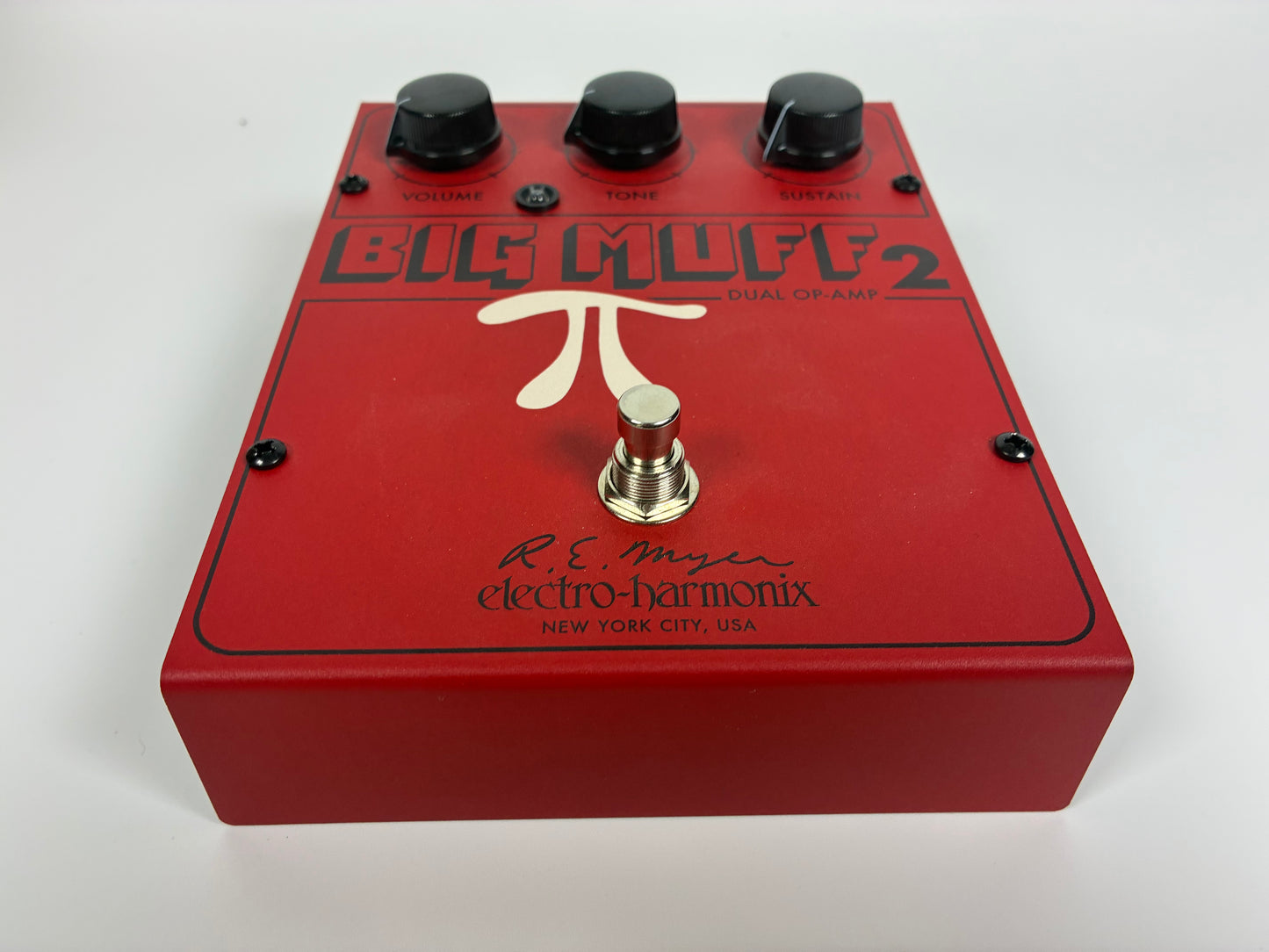 Electro-Harmonix / JHS Big Muff 2 Dual Op-Amp Fuzz - Excellent Condition with Box and Documents