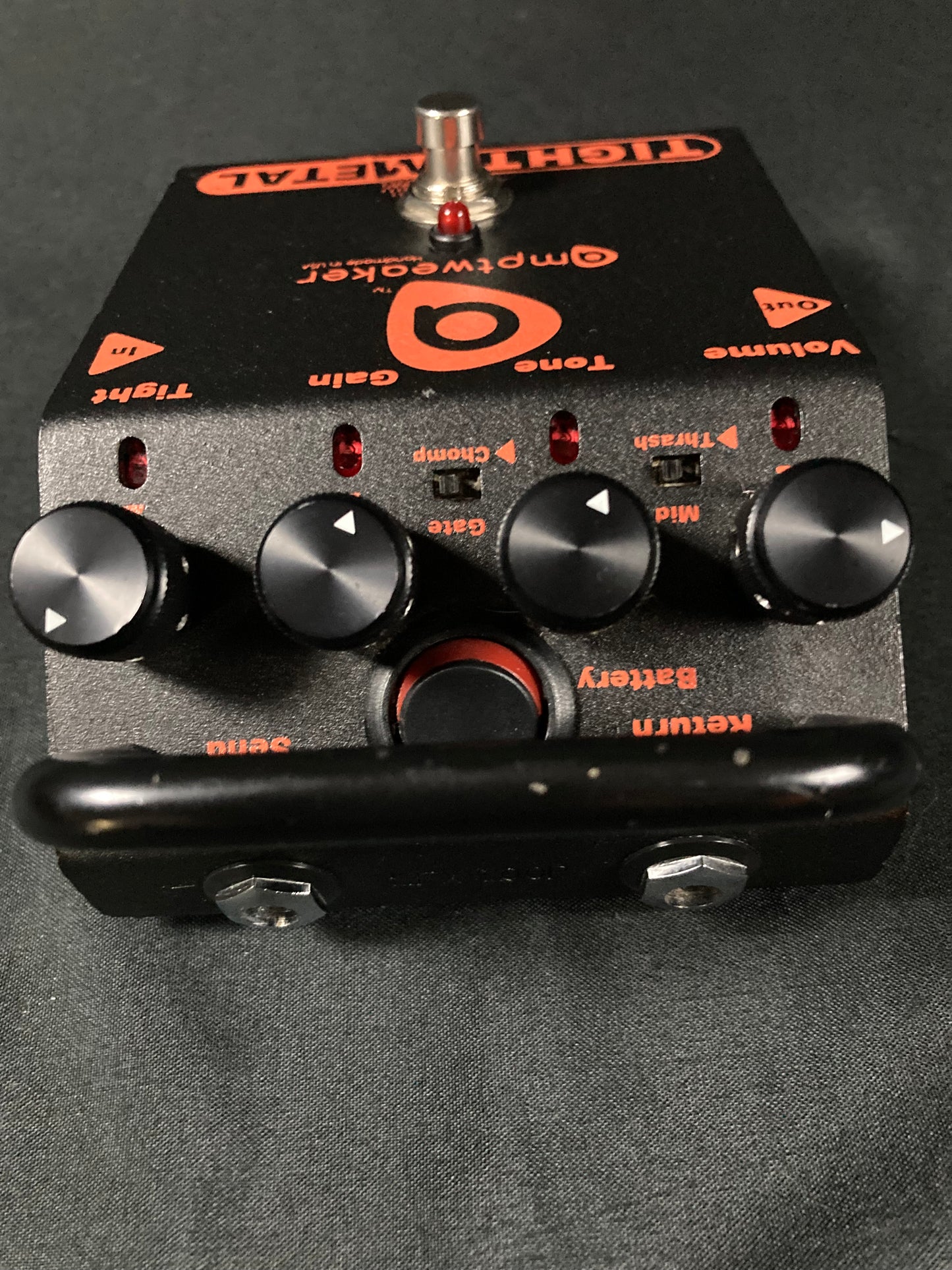 Amptweaker Tight Metal - 2013 - Black - Signed by designer James Brown