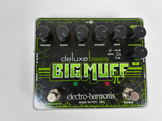 Electro-Harmonix Deluxe Bass Big Muff Pi Distortion / Sustainer  - Excellent Condition