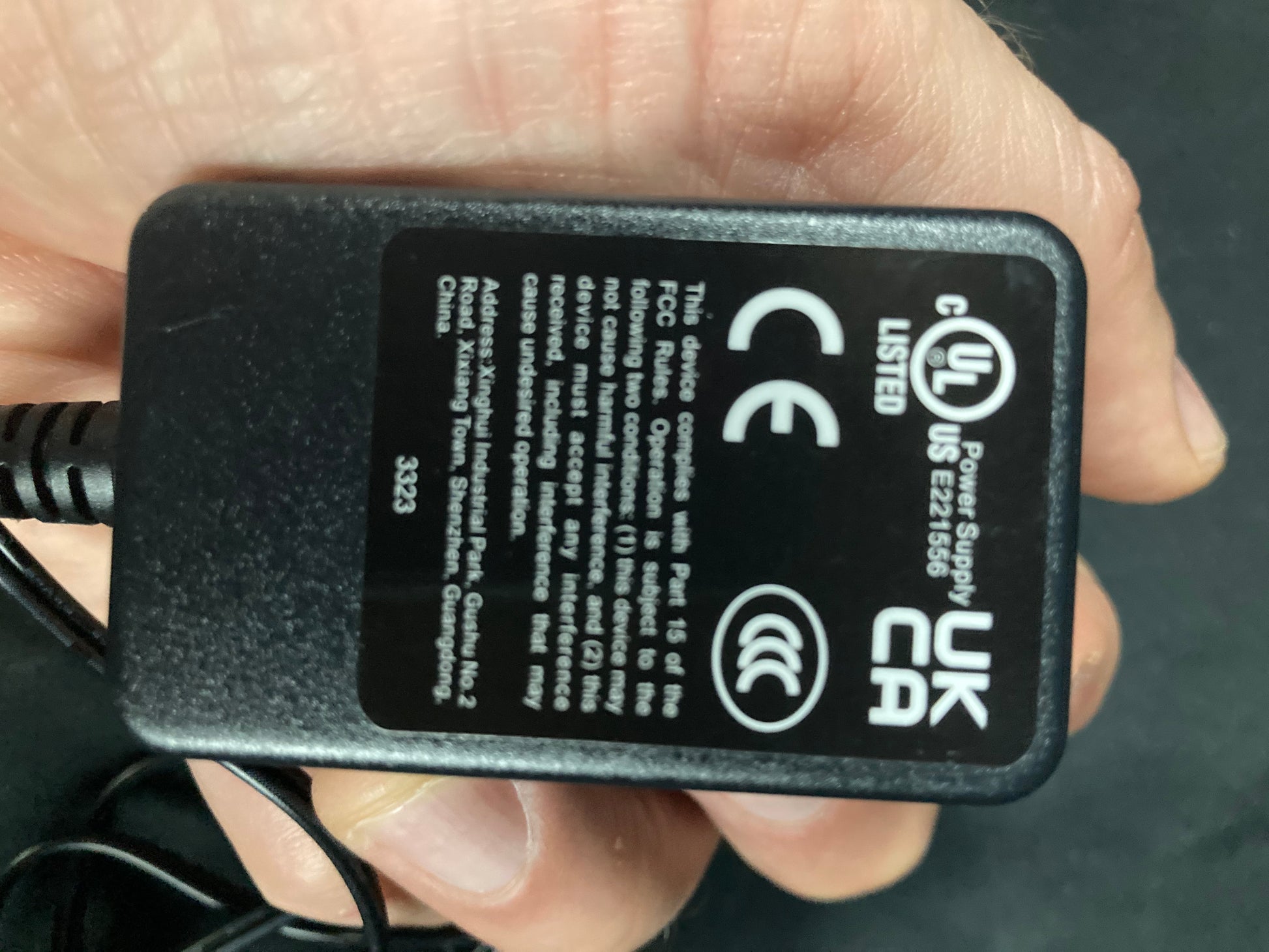 NuX ACD-006A Pedal Power Supply 2010s - Black