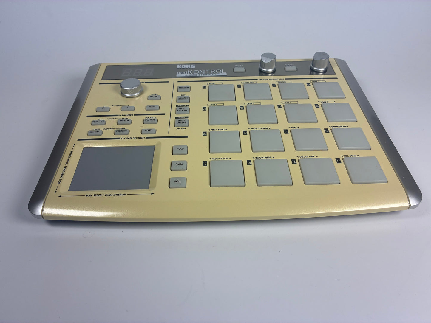 Korg padKONTROL USB Drum Pad Studio Controller - With Manual and Software Bundle