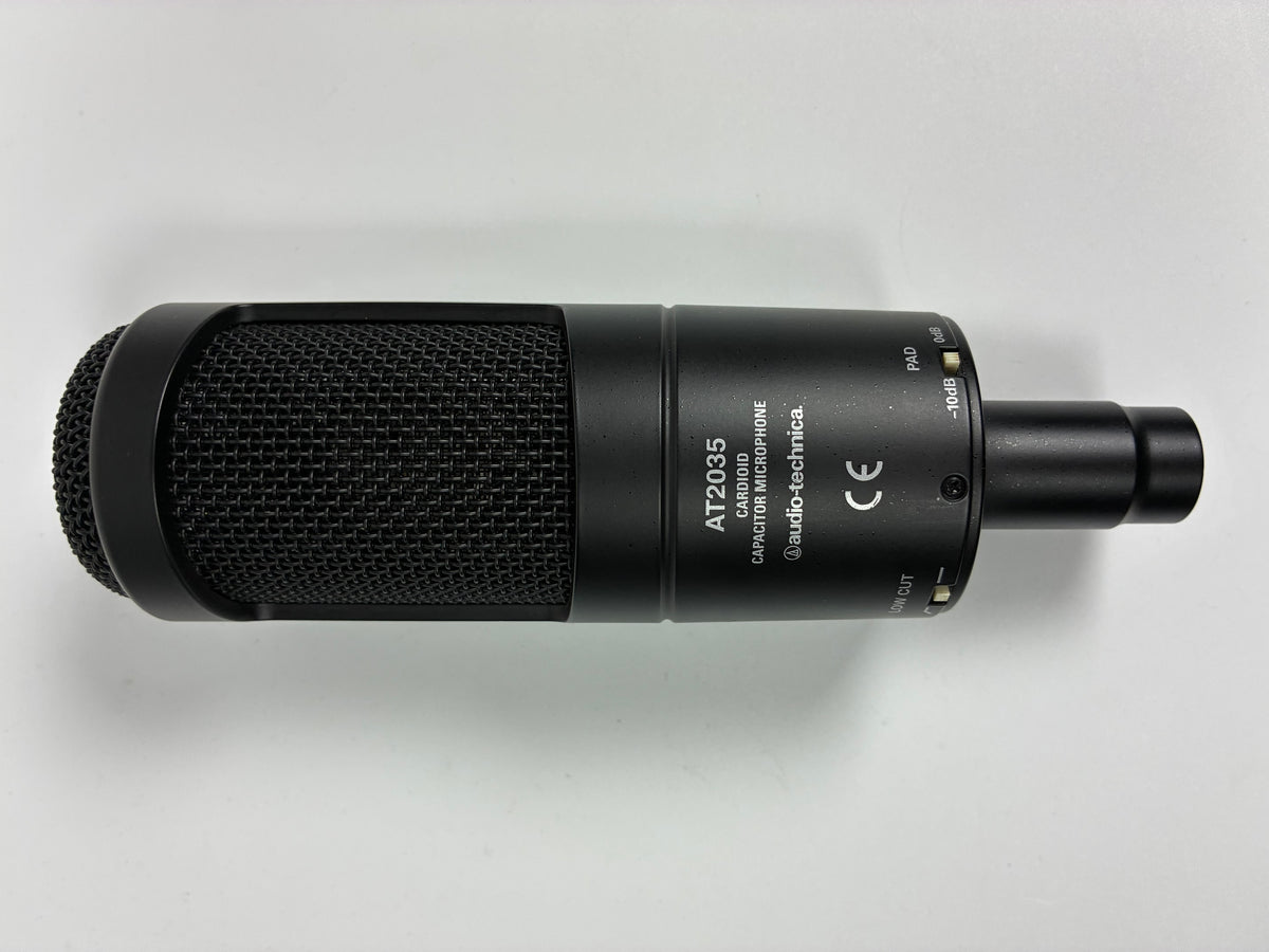 Audio-Technica AT2035 Large Diaphragm Cardioid Condenser Microphone