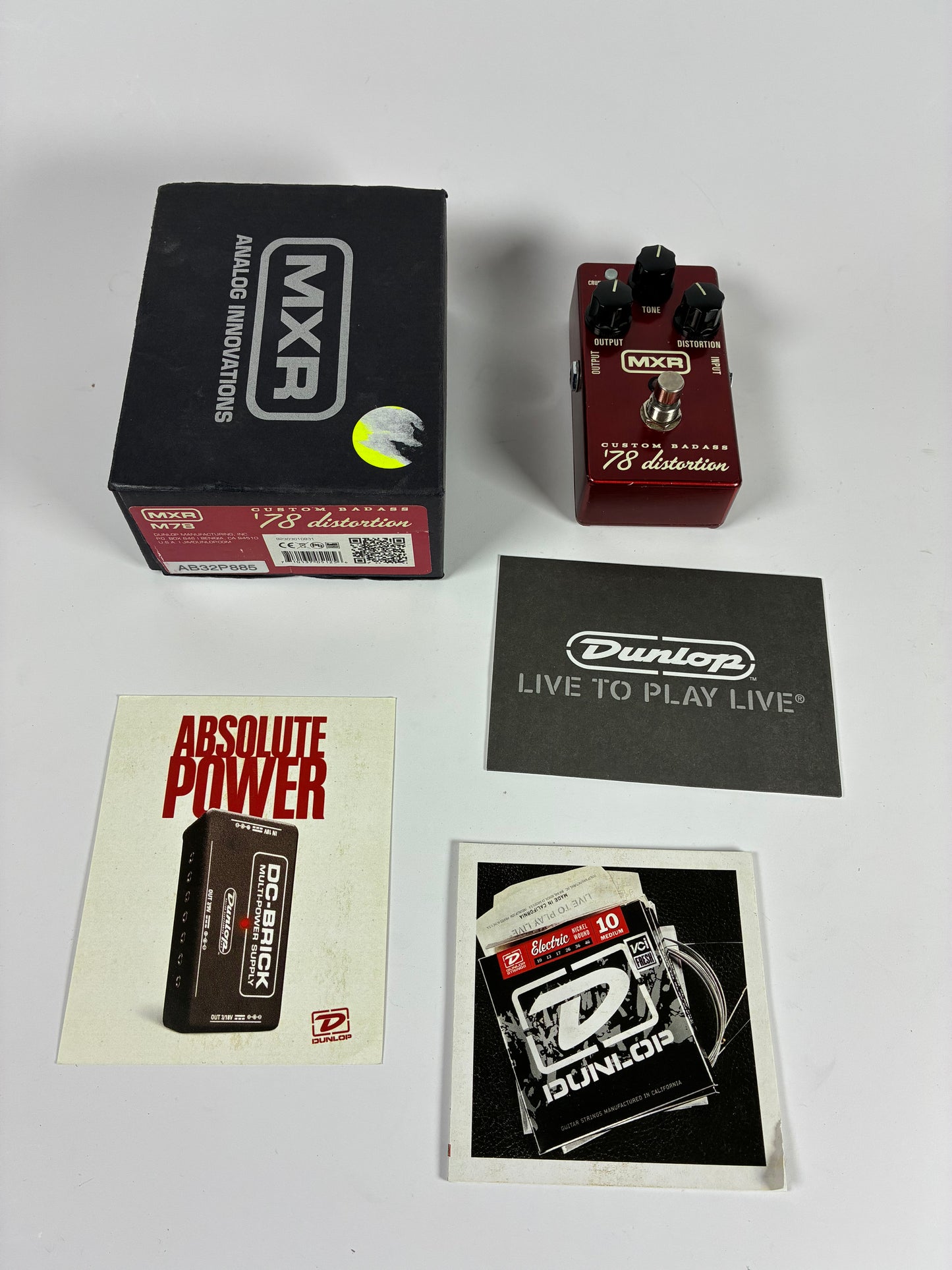 MXR M78 Custom Badass '78 Distortion