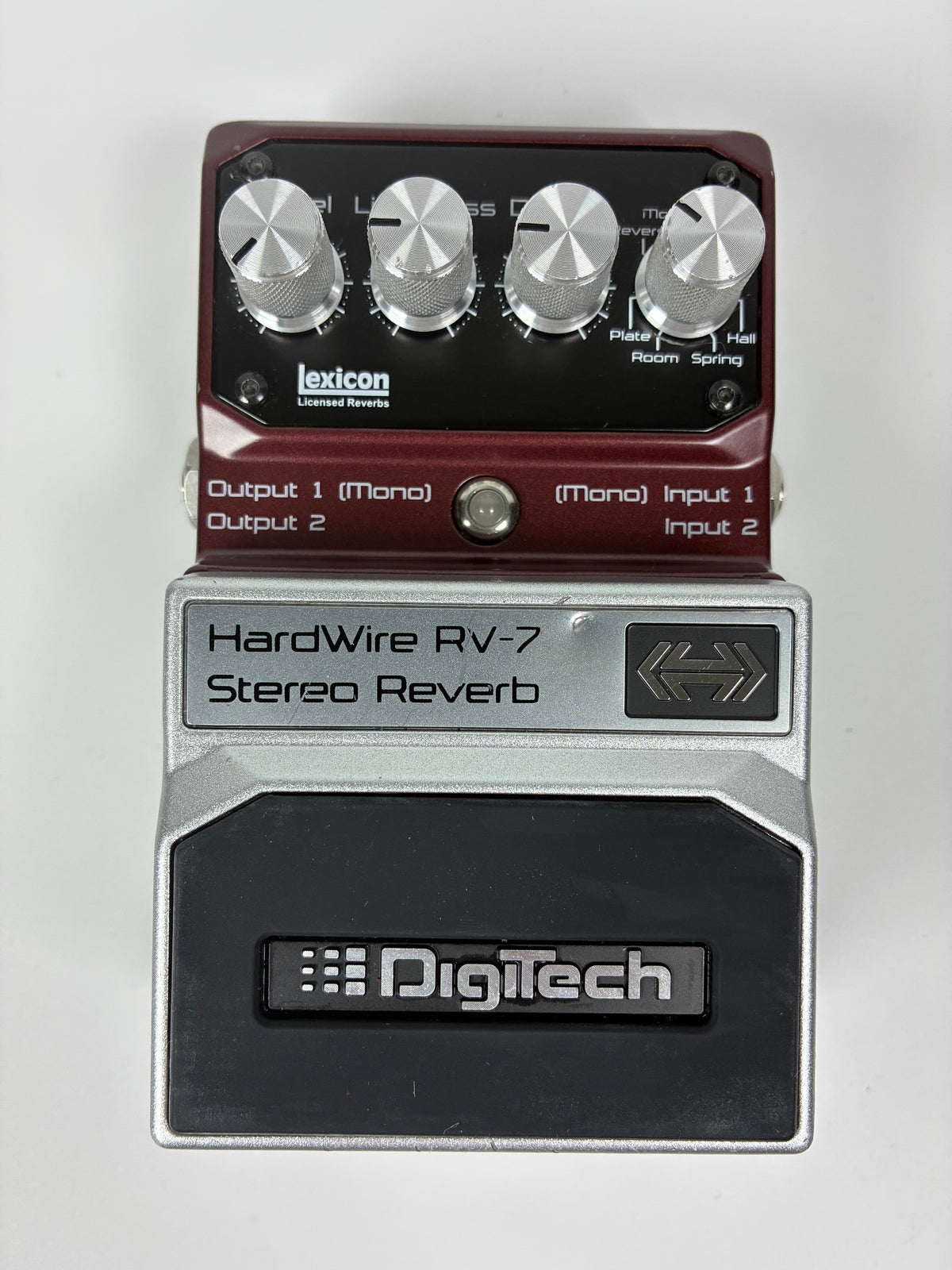 DigiTech Hardwire RV-7 Stereo Reverb - Excellent Condition with Box and Accessories