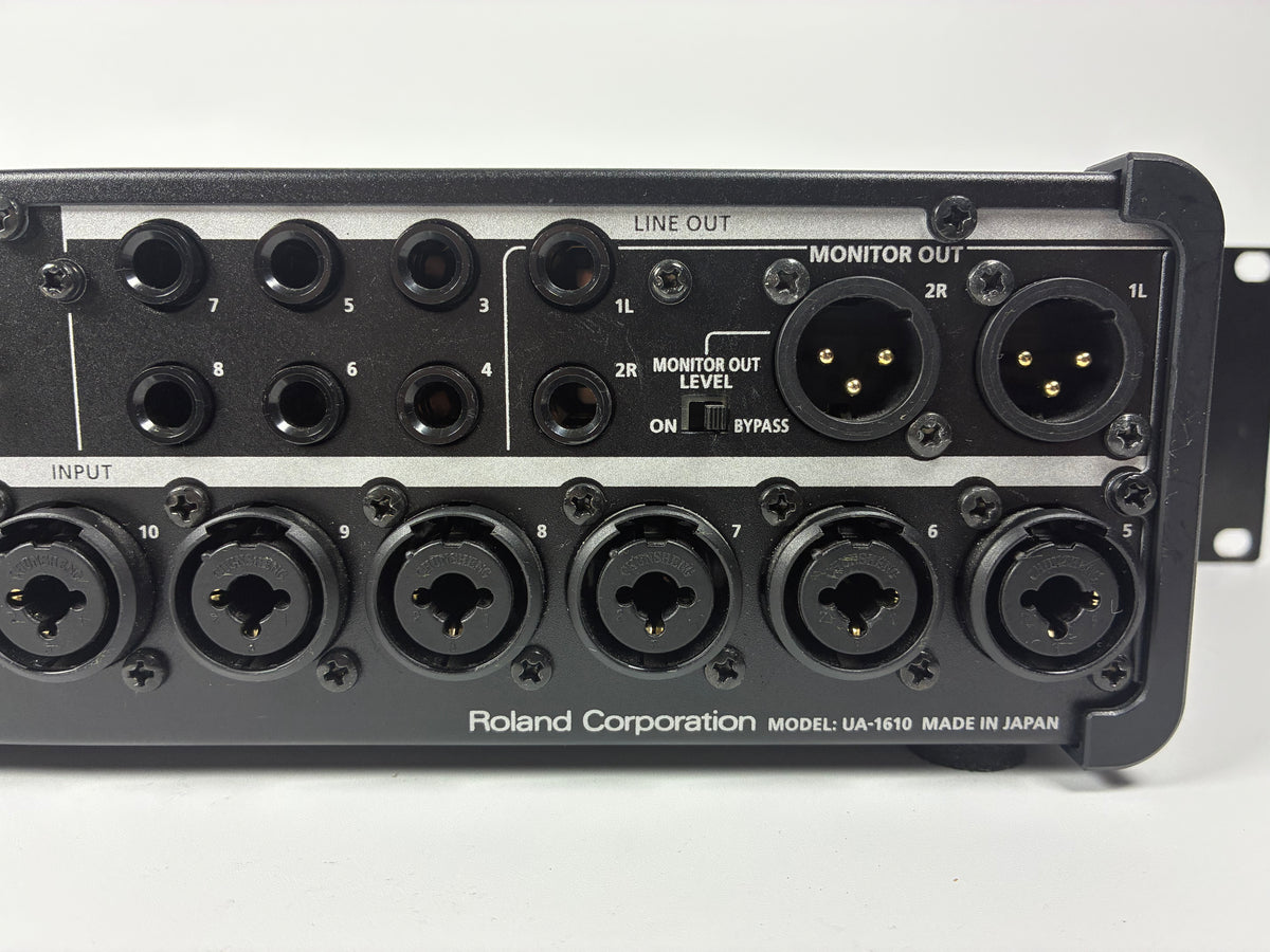 Roland UA-1610 Studio-Capture USB 2.0 Audio Interface - Excellent Condition with Power Supply, Manual, and Disc