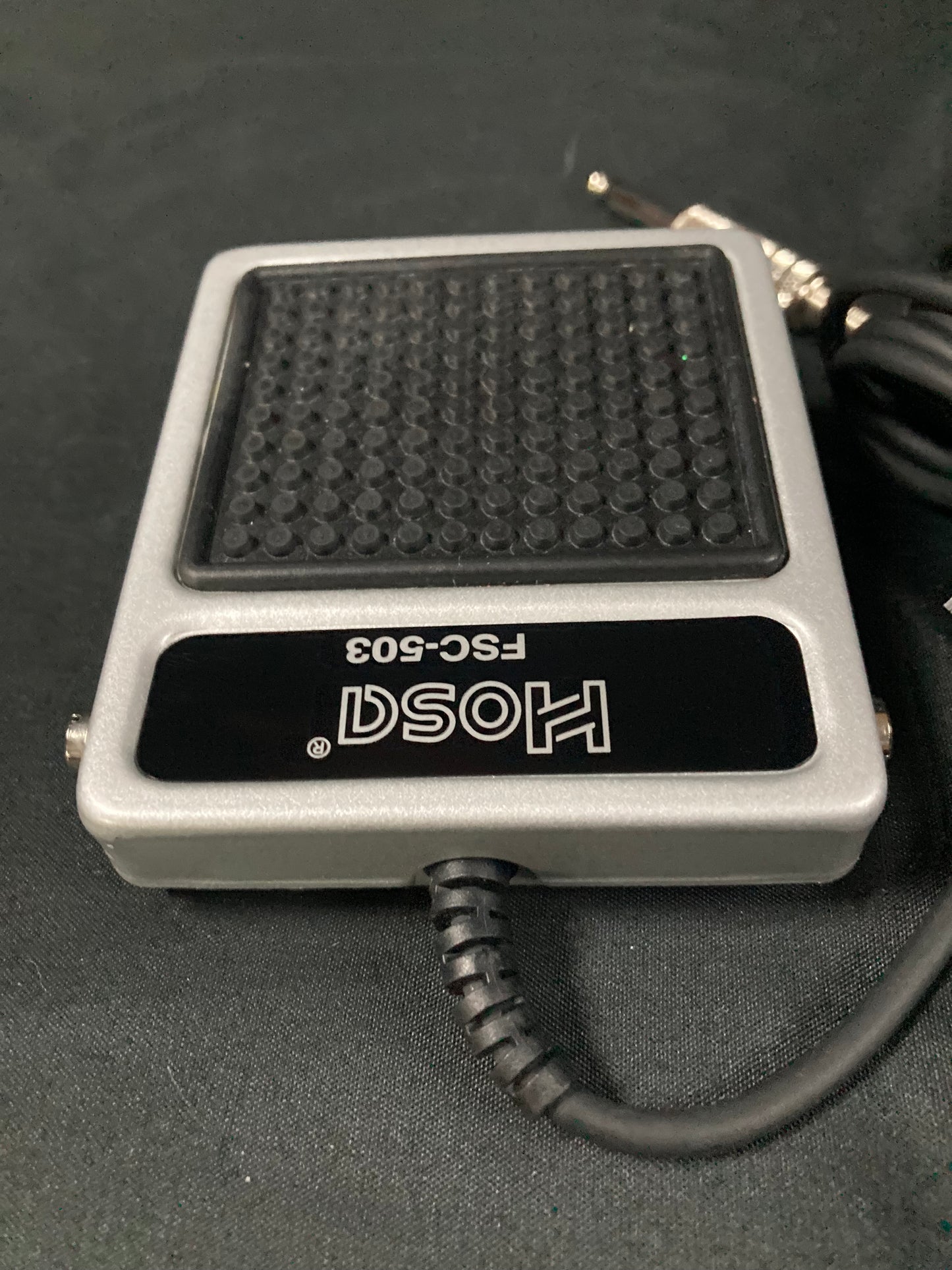 Hosa FSC-503 Momentary Closed 1/4 Non-Latching Footswitch 2010s - Silver