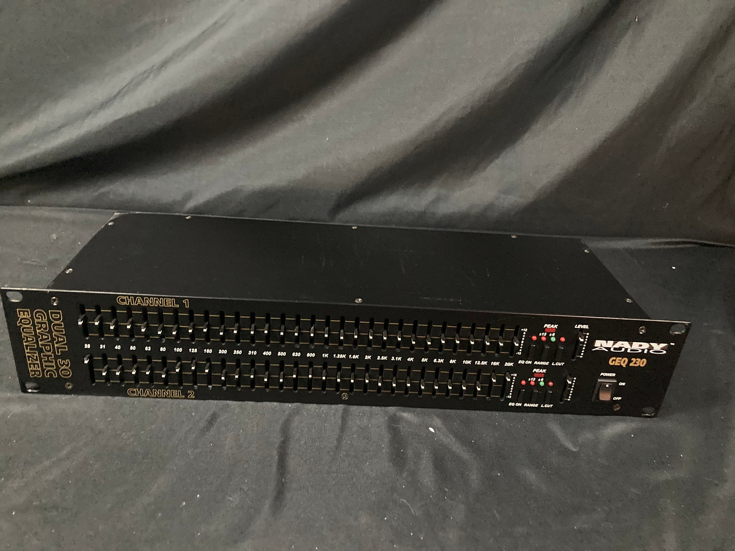 Nady GEQ 230 Equalizer - Black