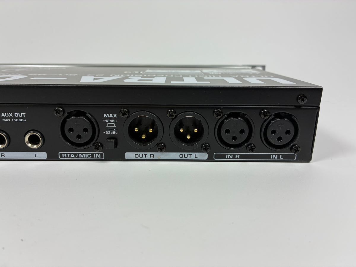Behringer Ultracurve Pro DEQ2496 24-Bit Mastering Processor - Excellent Condition with Box