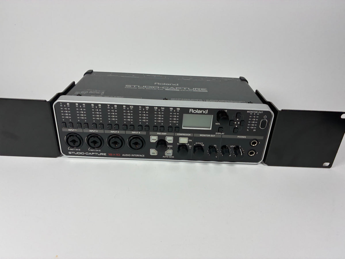 Roland UA-1610 Studio-Capture USB 2.0 Audio Interface - Excellent Condition with Power Supply, Manual, and Disc