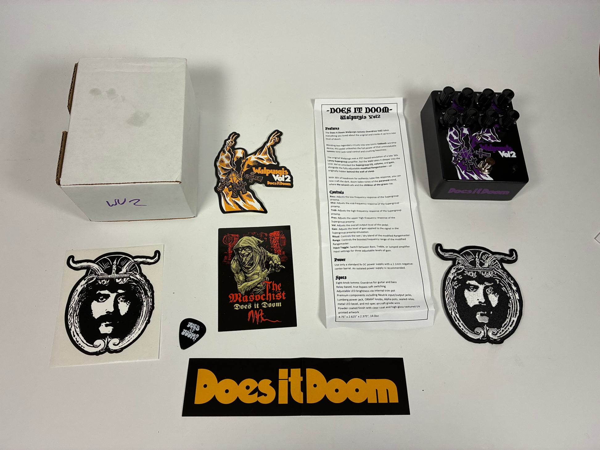Does it Doom Walpurgis Vol2 - Excellent Condition with Box and Accessories