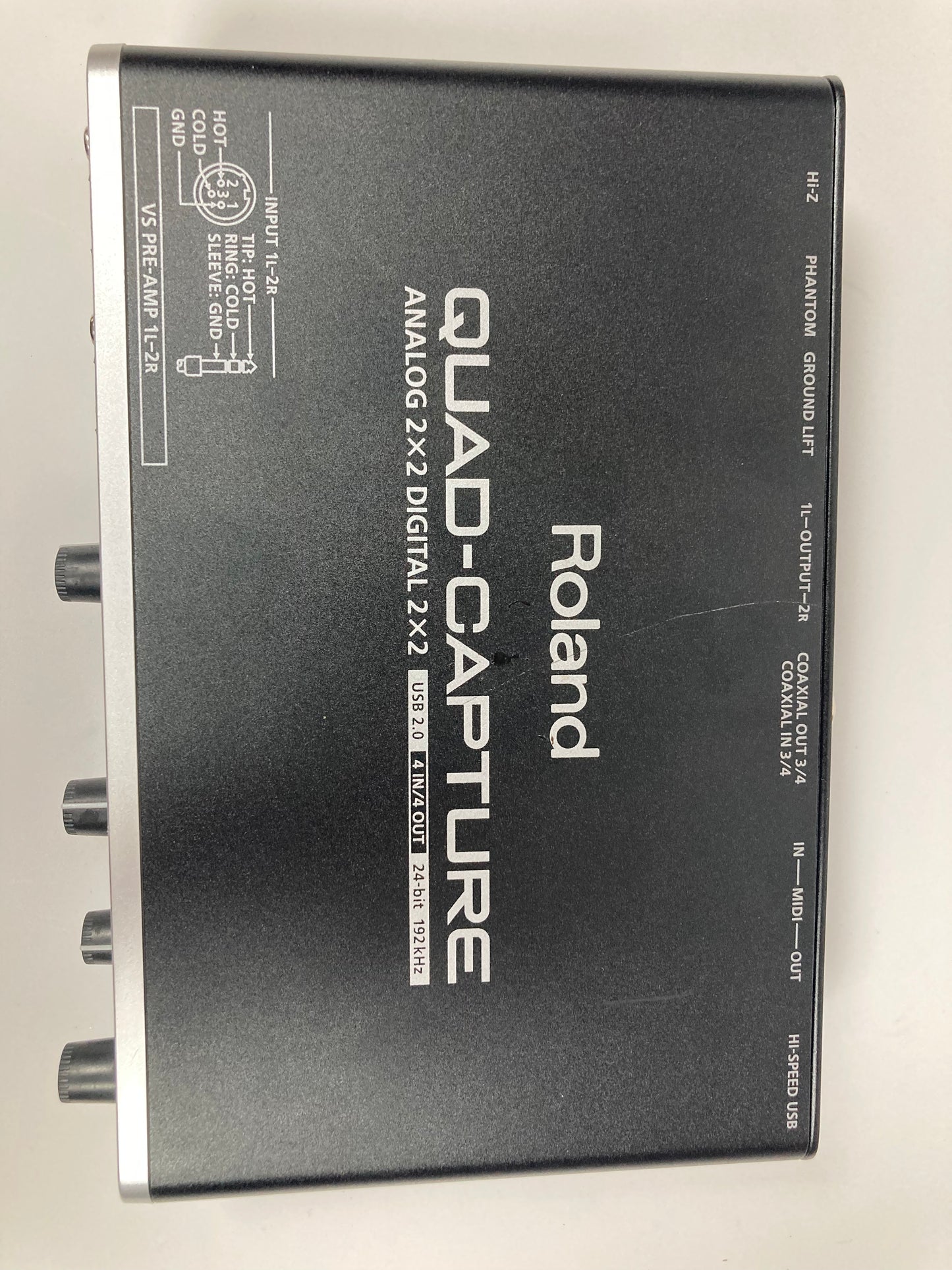 Roland UA-55 Quad-Capture USB 2.0 Audio Interface