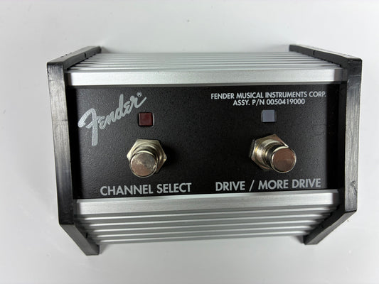 Fender 005-0419-000 2-Button Channel / Drive Footswitch with 1/4" Jack