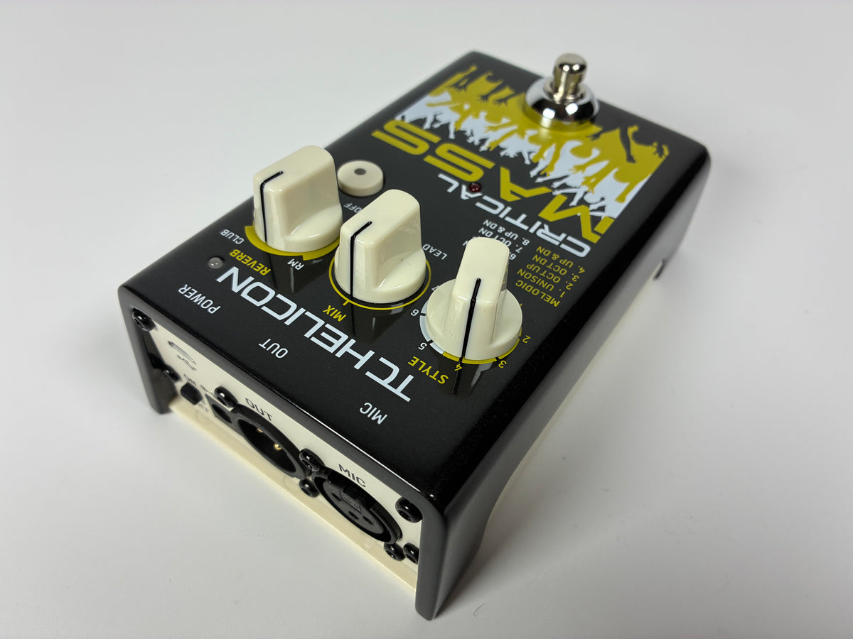 TC Helicon Critical Mass - Excellent Condition with Box