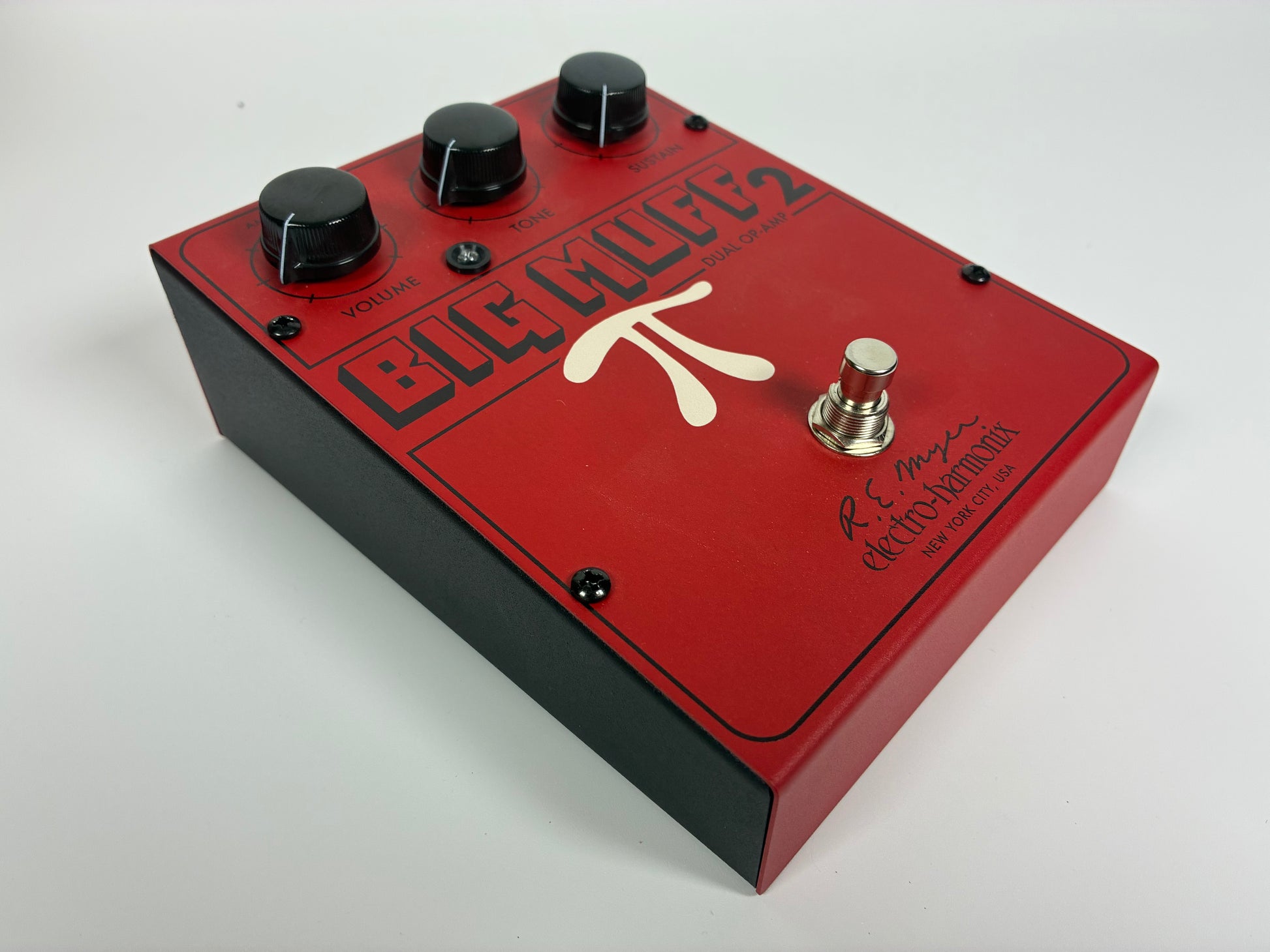 Electro-Harmonix / JHS Big Muff 2 Dual Op-Amp Fuzz - Excellent Condition with Box and Documents