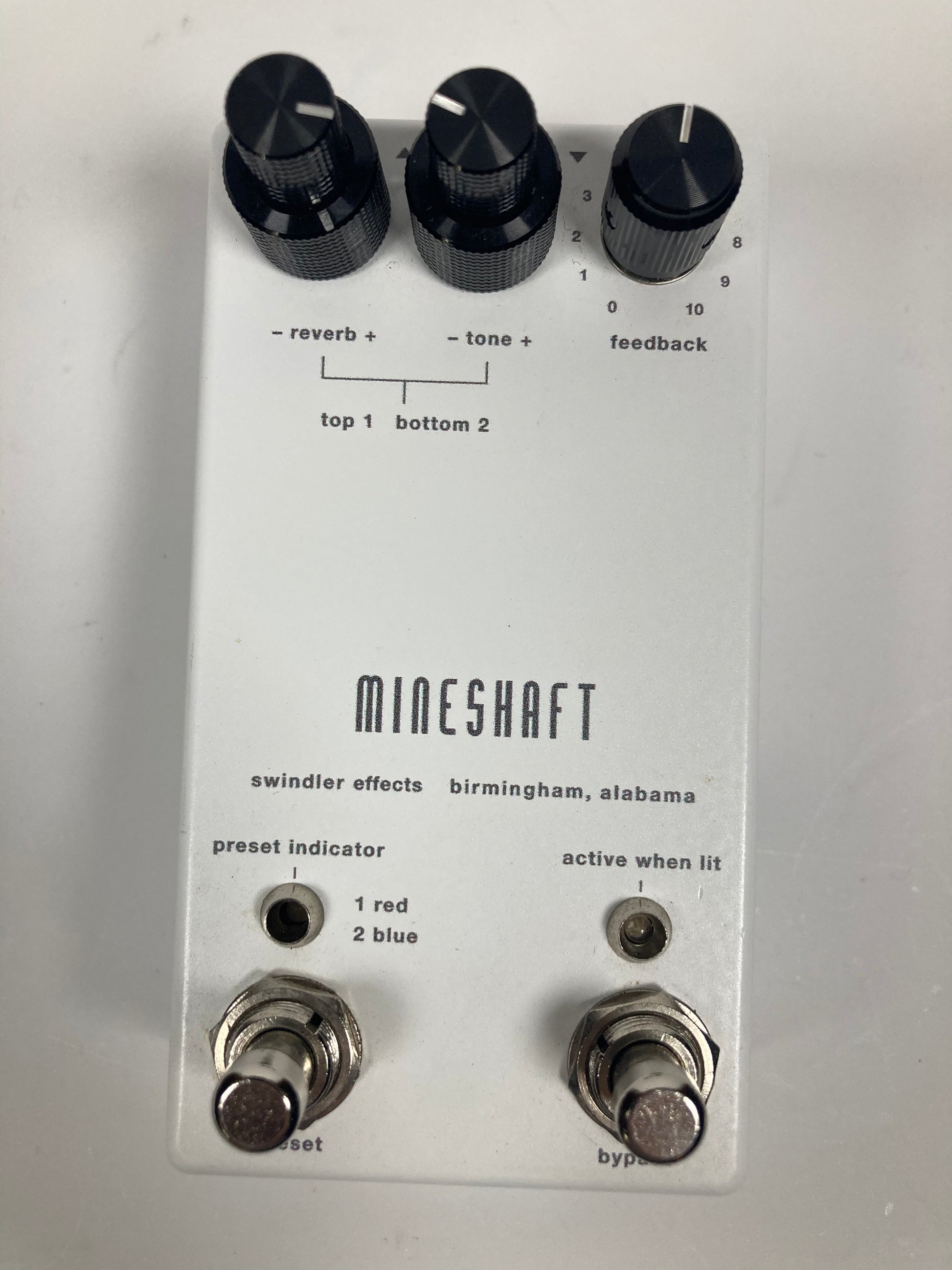 Swindler Effects Mineshaft Reverb Functionalist