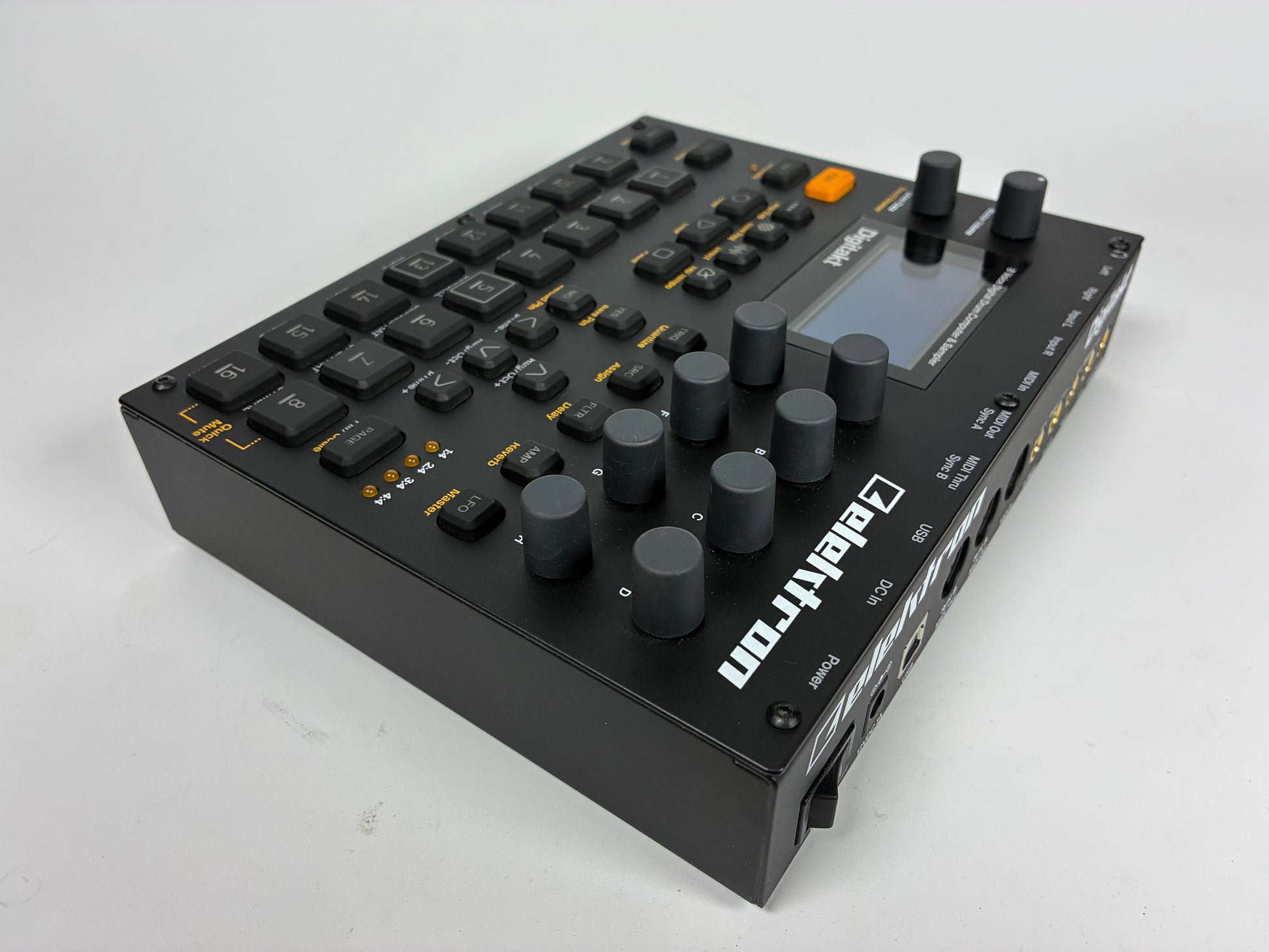 Elektron Digitakt - Excellent Condition with Box, Power Supply and Bonus Stand