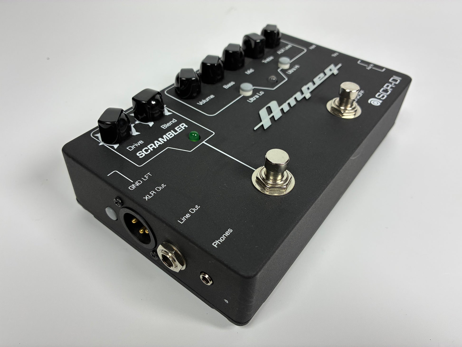 Ampeg SCRGÇæDI Bass DI Preamp with Scrambler Overdrive  - Excellent Condition with Power Supply