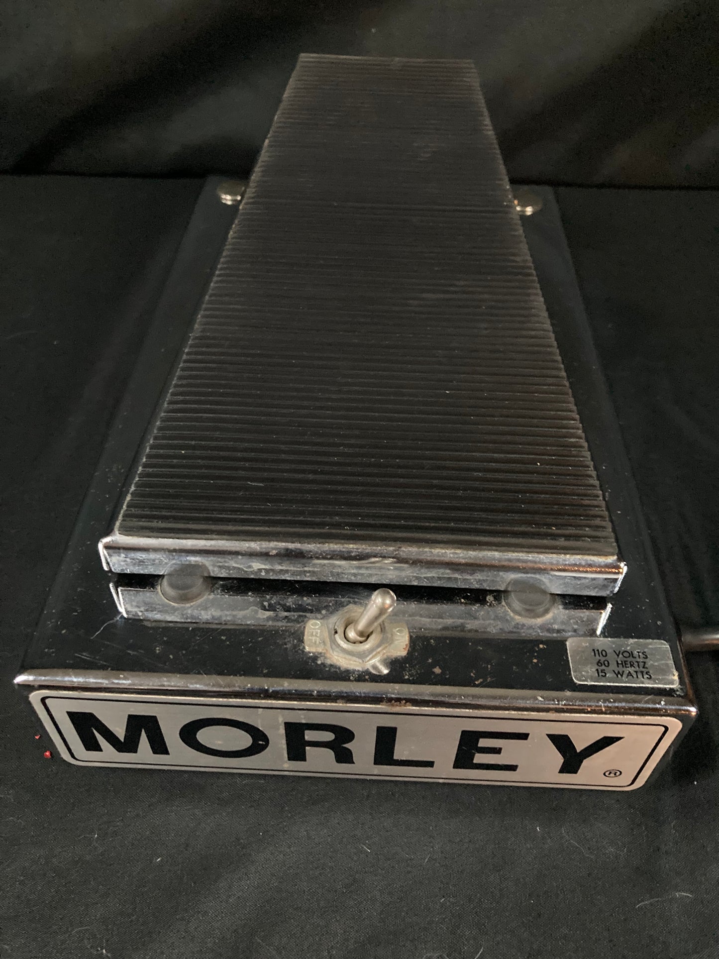 Tel Ray Morley VOL Volume Pedal 1980's - Chrome - Very Clean