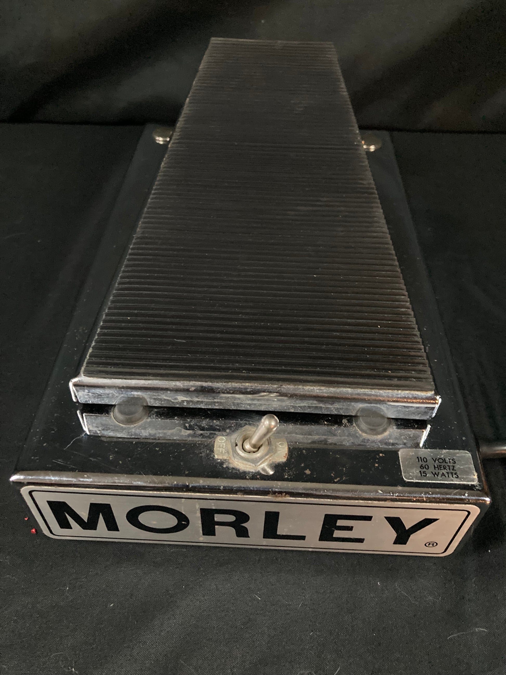 Tel Ray Morley VOL Volume Pedal 1980's - Chrome - Very Clean