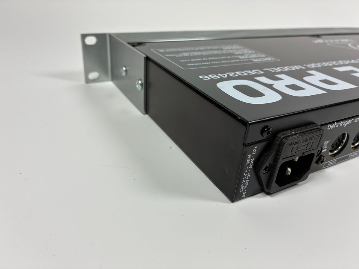 Behringer Ultracurve Pro DEQ2496 24-Bit Mastering Processor - Excellent Condition with Box