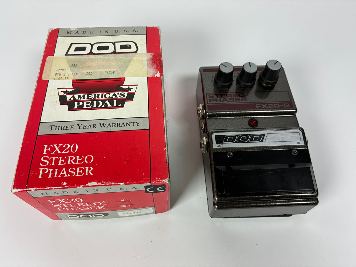 DOD Stereo Phaser FX20-B - Excellent Condition with Box