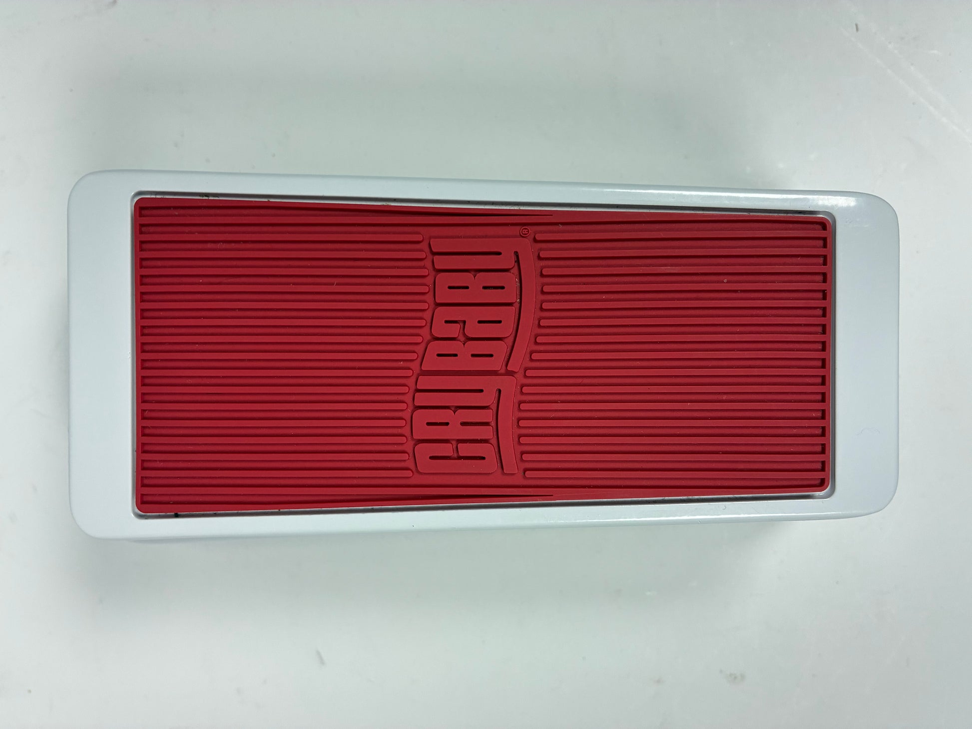 Dunlop CBJ95SW Special Edition Cry Baby Junior Wah - White / Red - Excellent Condition with Box