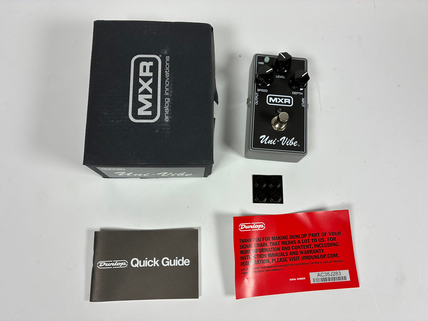 MXR M68 Uni-Vibe - Excellent Condition - with Box and Documents
