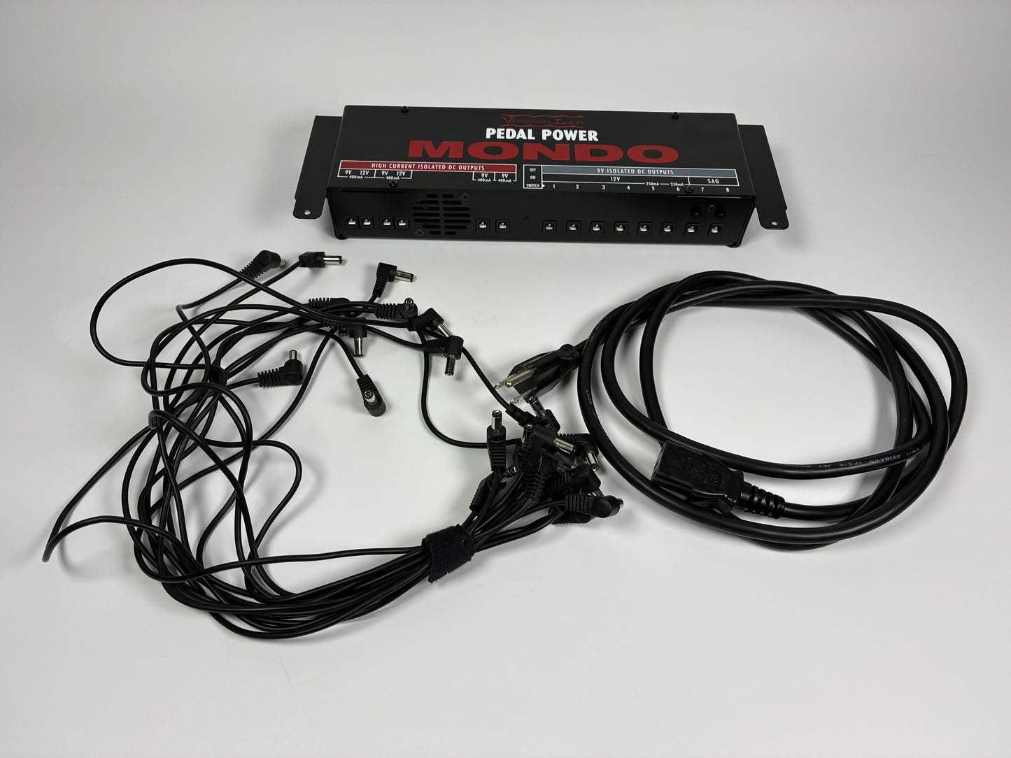 Voodoo Lab Pedal Power Mondo - Excellent - With mounting brackets