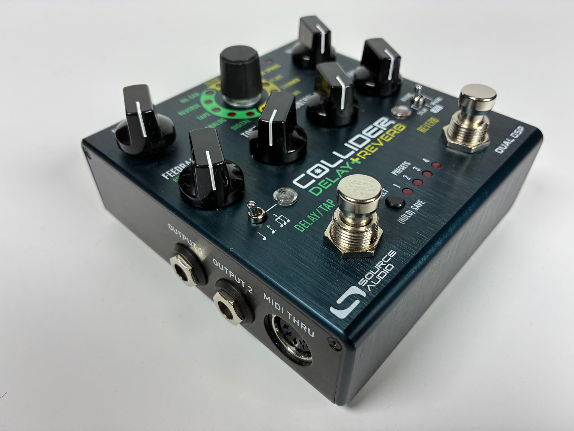 Source Audio SA263 Collider Delay + Reverb - Excellent Condition with Box, Documents, and Cables