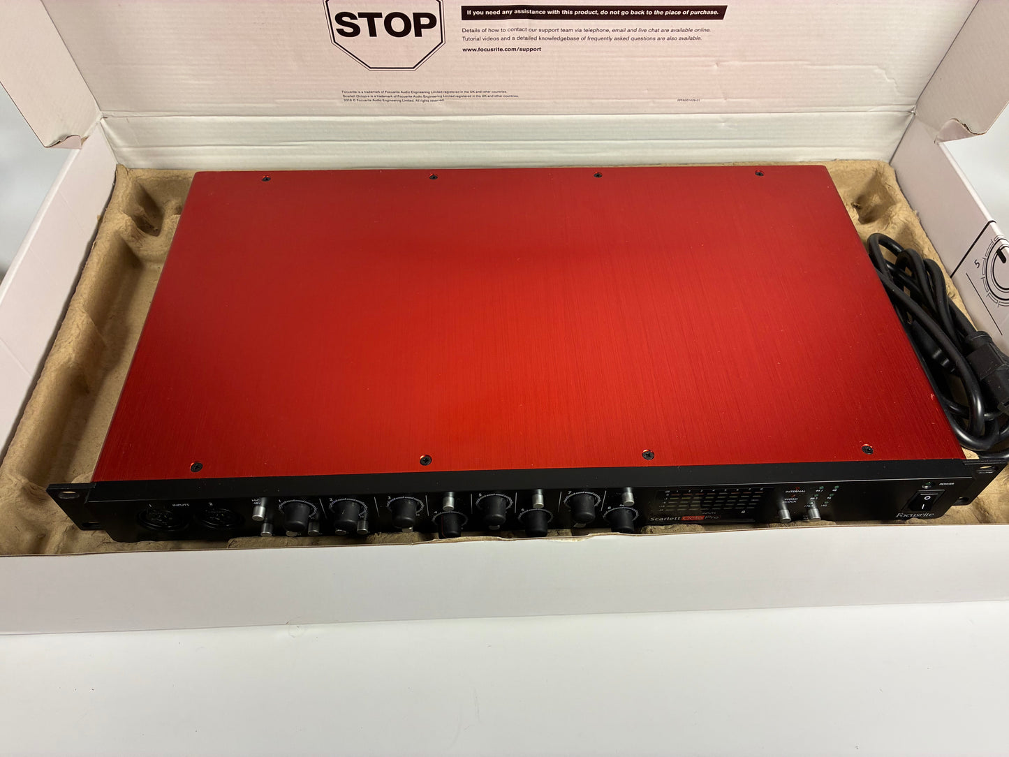 Focusrite Scarlett OctoPre - Excellent Condition with Box