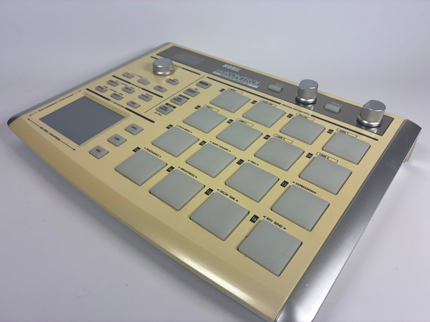 Korg padKONTROL USB Drum Pad Studio Controller - With Manual and Software Bundle