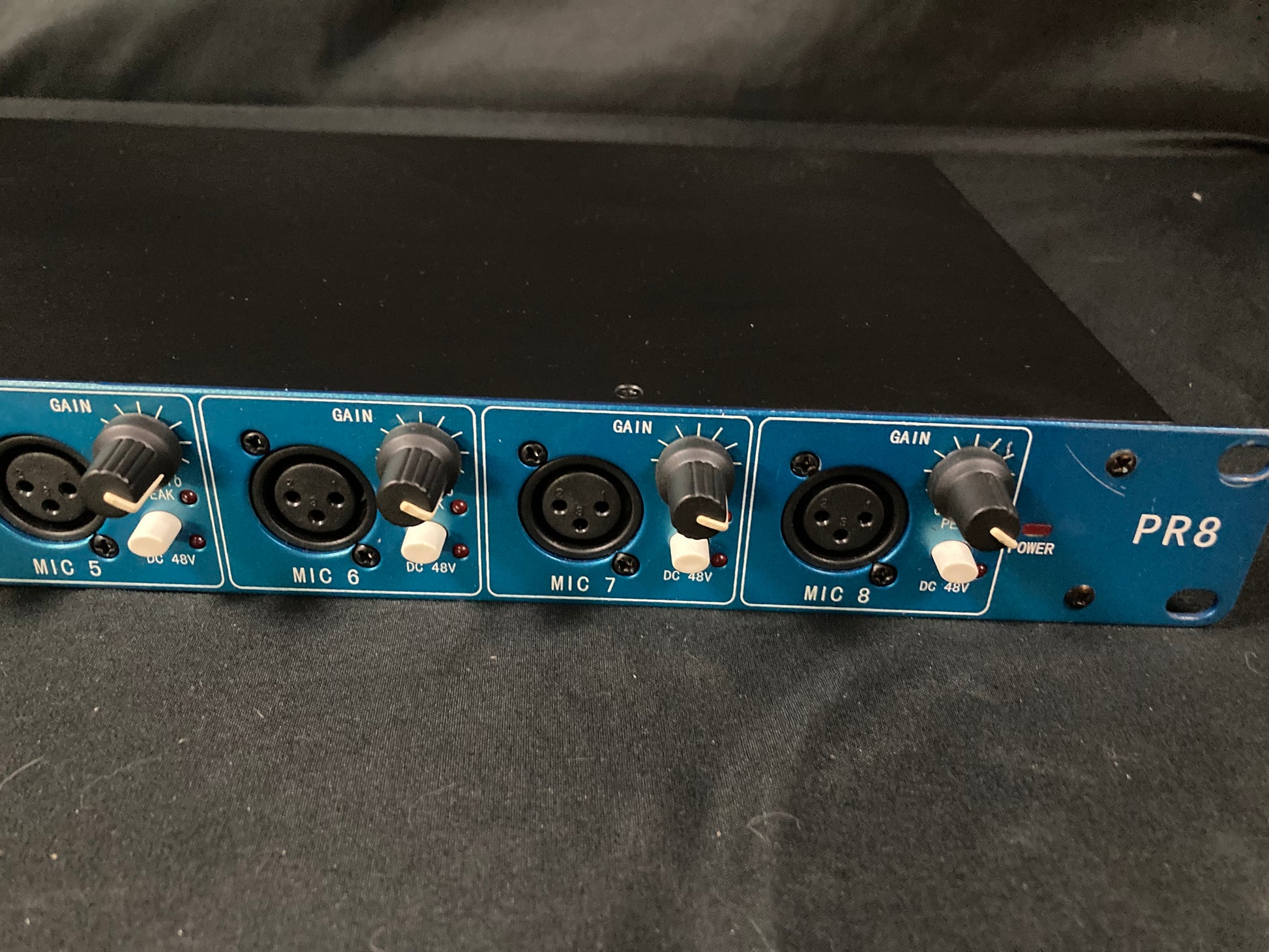 SM Pro Audio PR8 8 Ch Microphone Pre Amp