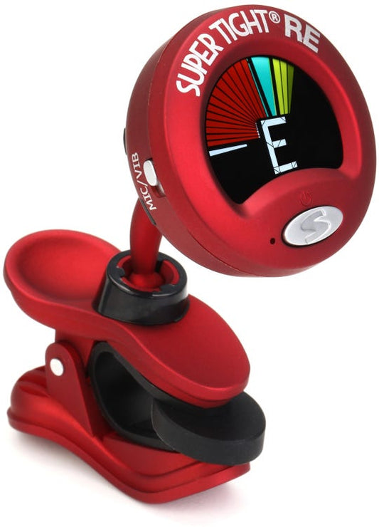 Snark ST2 Clip-on Rechargeable Chromatic Tuner, All Instruments - Red