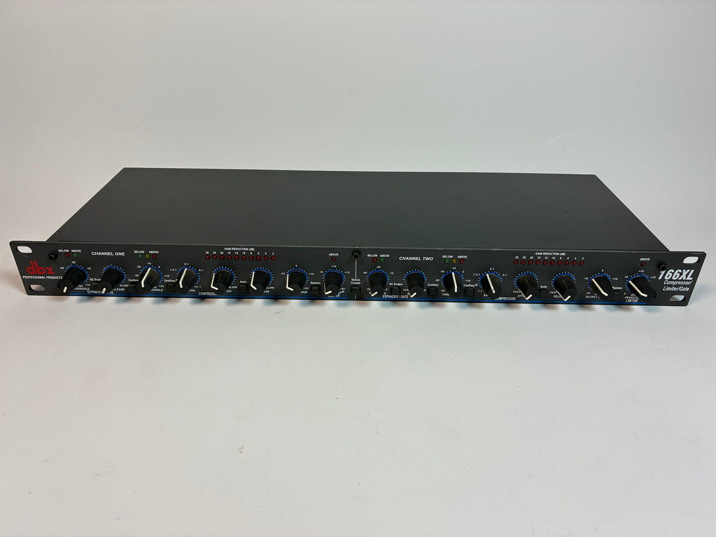 dbx 166XL Stereo Compressor / Limiter / Gate - Excellent Condition