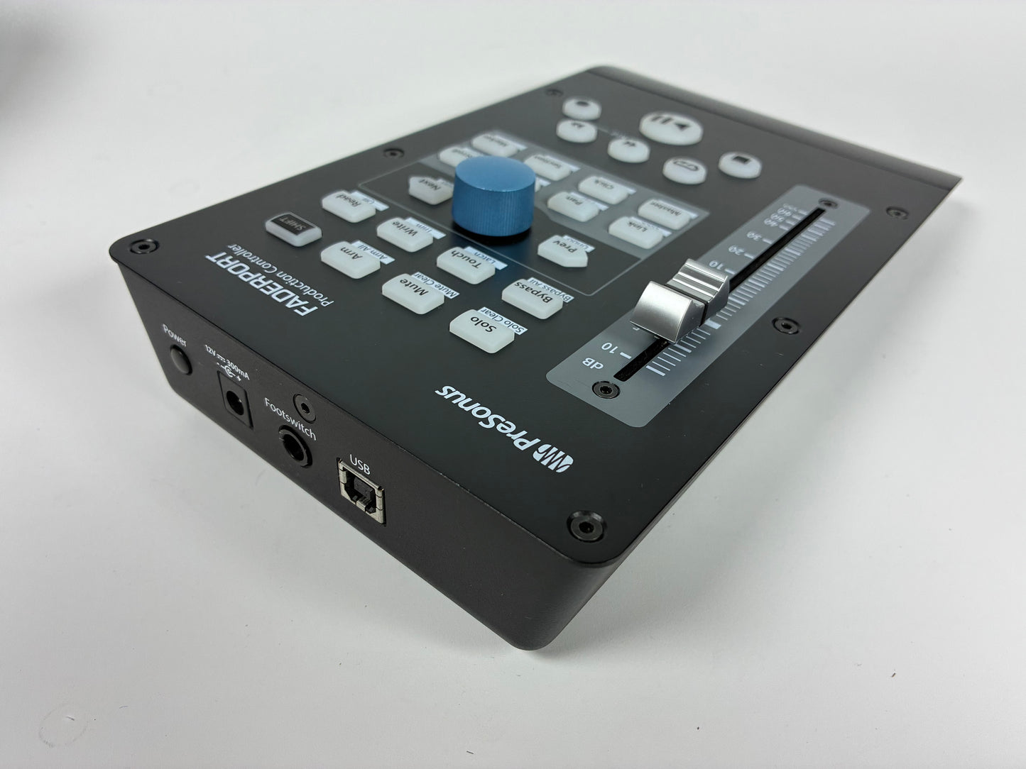 PreSonus FaderPort V2 USB DAW Transport Controller with Motorized Fader - Excellent Condition with Box and Power Supply