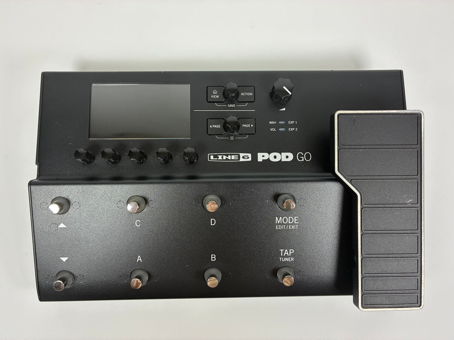 Line 6 POD GO Multi-Effect and Amp Modeler - Excellent Condition with Box, Power Supply and Dust Cover