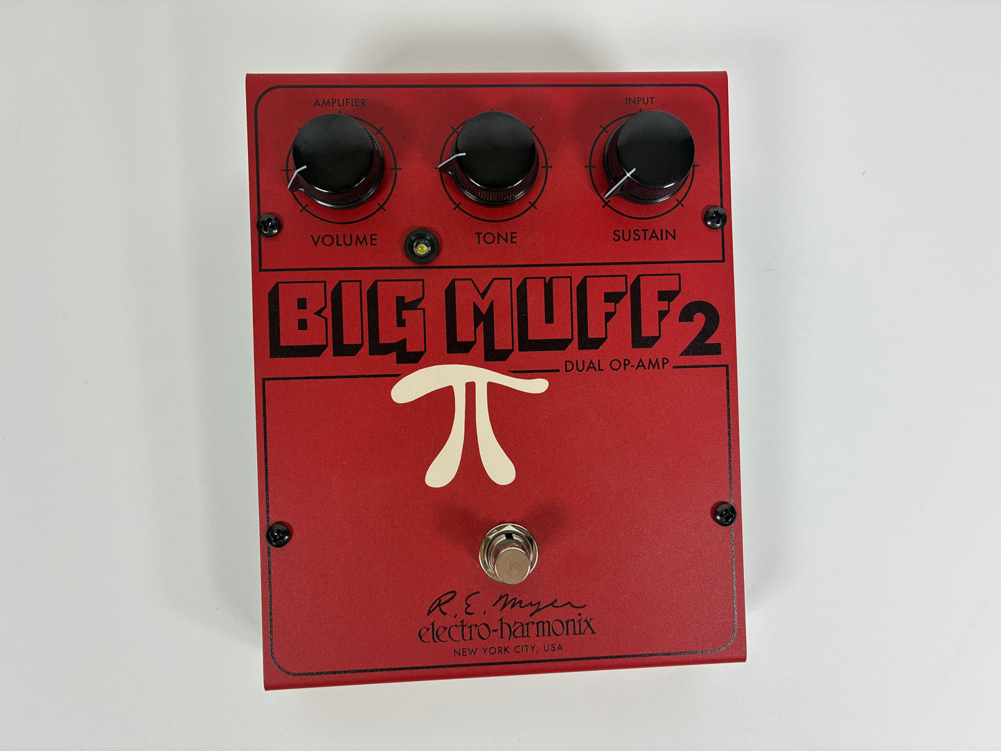 Electro-Harmonix / JHS Big Muff 2 Dual Op-Amp Fuzz - Excellent Condition with Box and Documents