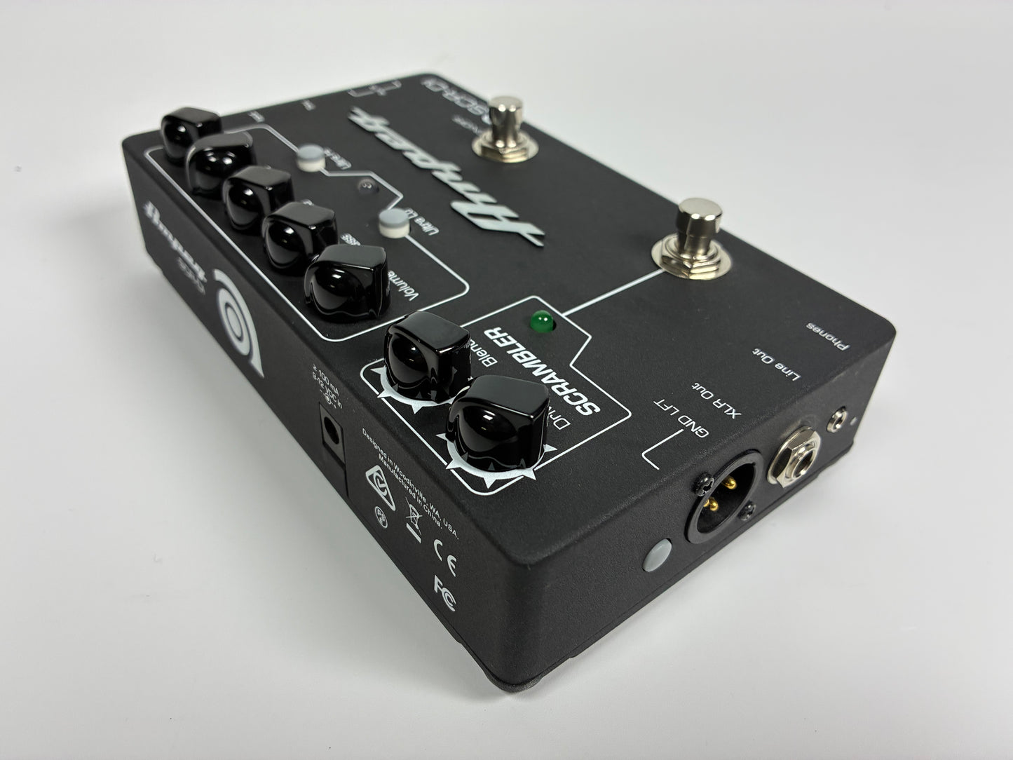 Ampeg SCRGÇæDI Bass DI Preamp with Scrambler Overdrive  - Excellent Condition with Power Supply