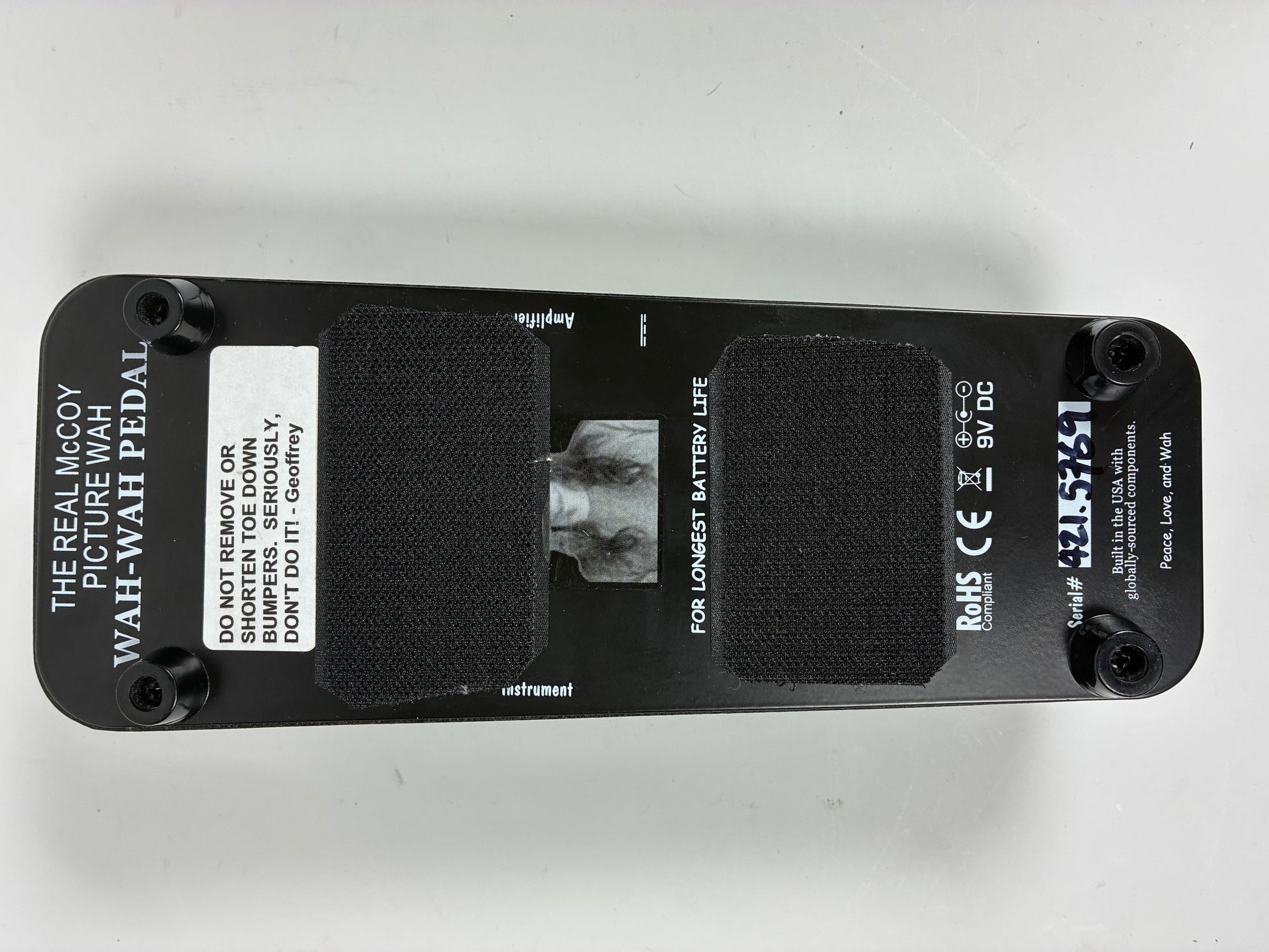 Real McCoy Custom RMC4 Picture Wah - Excellent Condition with Box