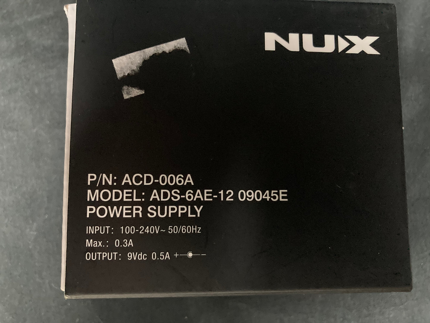 NuX ACD-006A Pedal Power Supply 2010s - Black