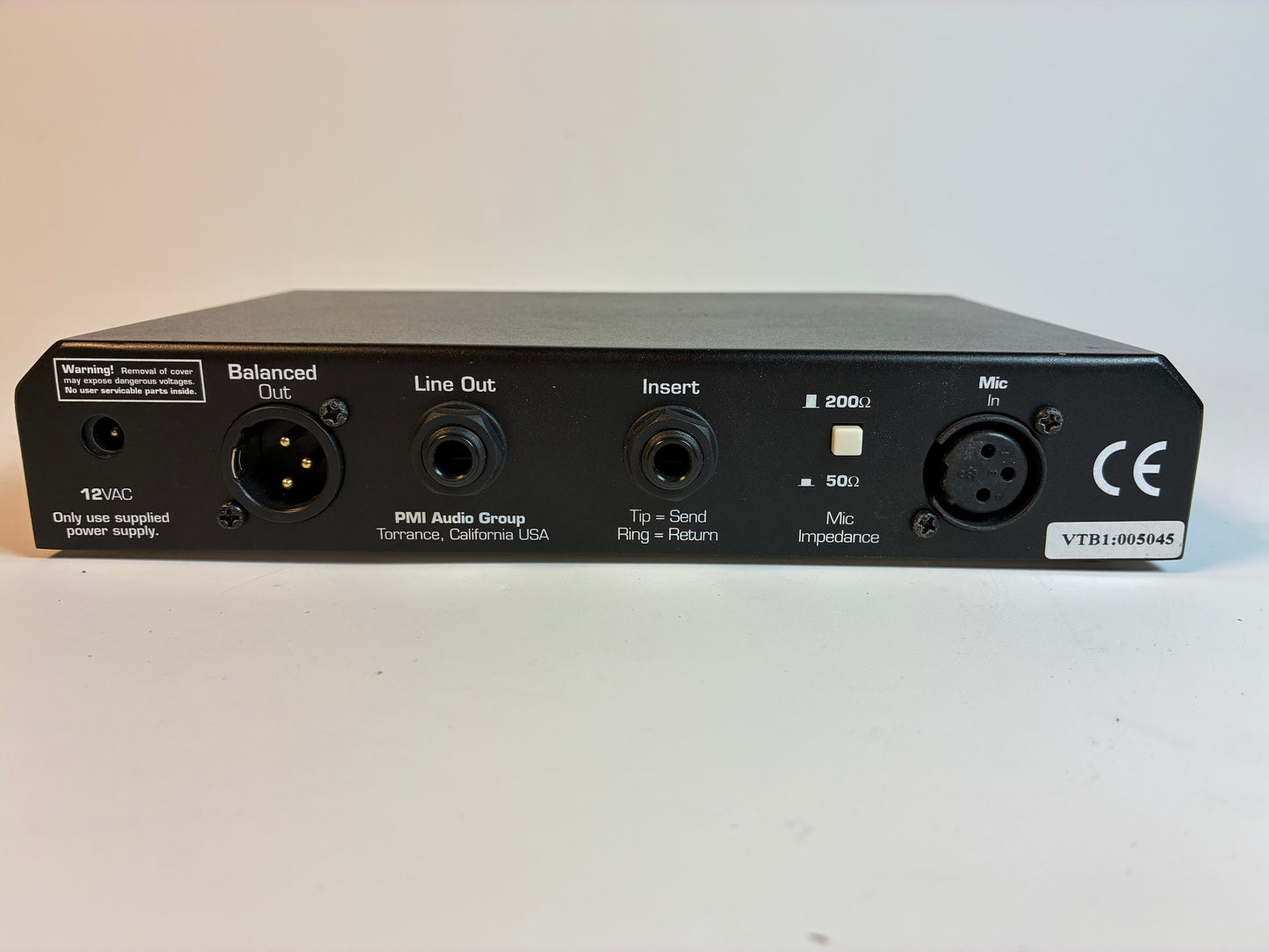 Studio Projects VTB1 Tube Microphone Preamp - With Box and Power Supply