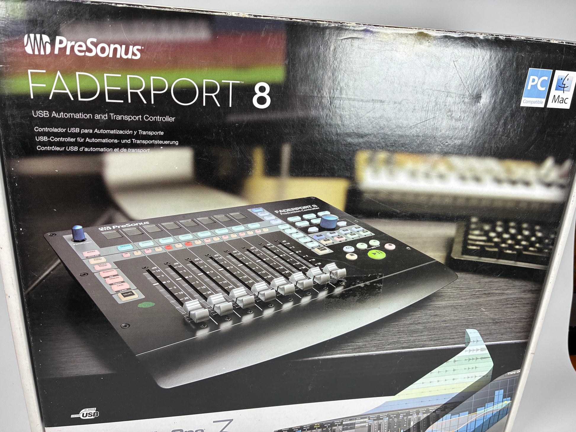 PreSonus FaderPort 8 USB DAW Control Surface - Excellent Condition with Box, USB Cable and Power Supply