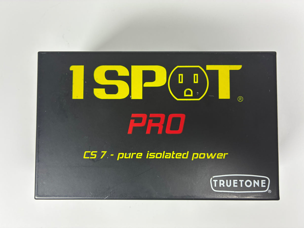 Truetone 1 SPOT Pro CS7 Power Supply - Excellent Condition with Box, Manual, Cables and Accessories