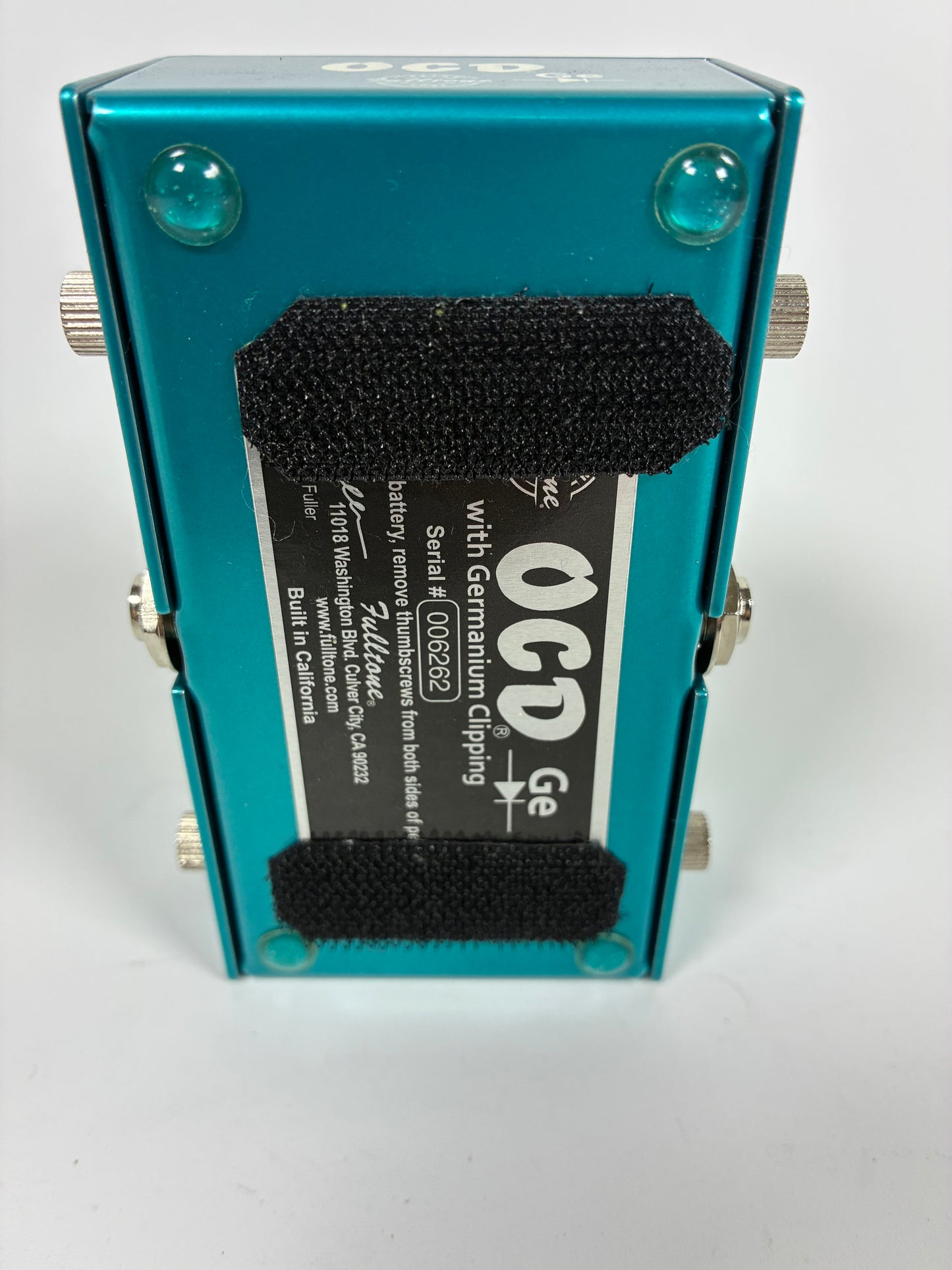 Fulltone Custom Shop OCD-GE Germanium Overdrive - Excellent Condition with Box and Documents