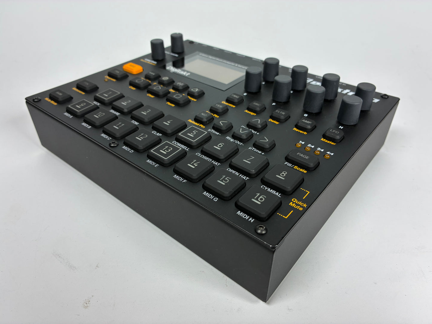 Elektron Digitakt - Excellent Condition with Box, Power Supply and Bonus Stand