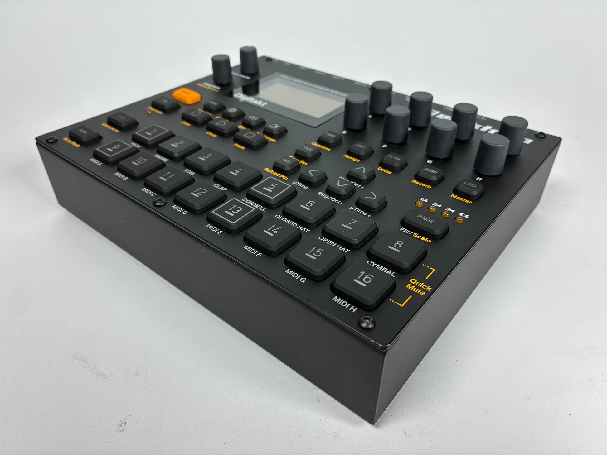 Elektron Digitakt - Excellent Condition with Box, Power Supply and Bonus Stand