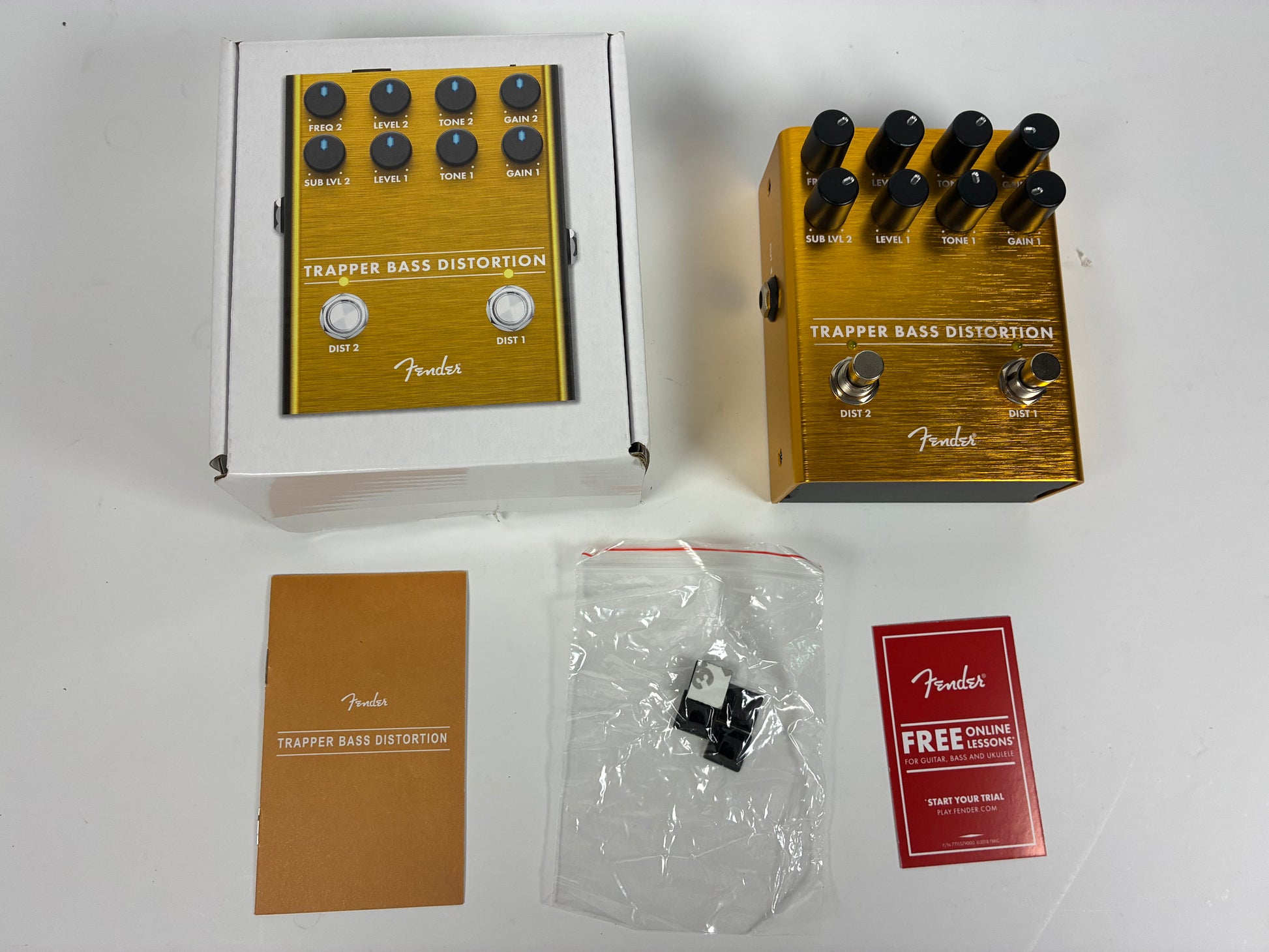 Fender Trapper Bass Distortion - Like New with Original Box and Documents