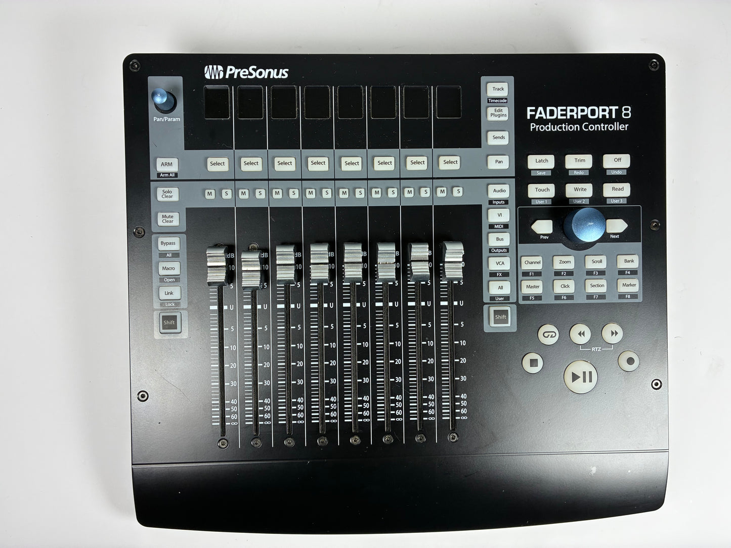 PreSonus FaderPort 8 USB DAW Control Surface - Excellent Condition with Box, USB Cable and Power Supply