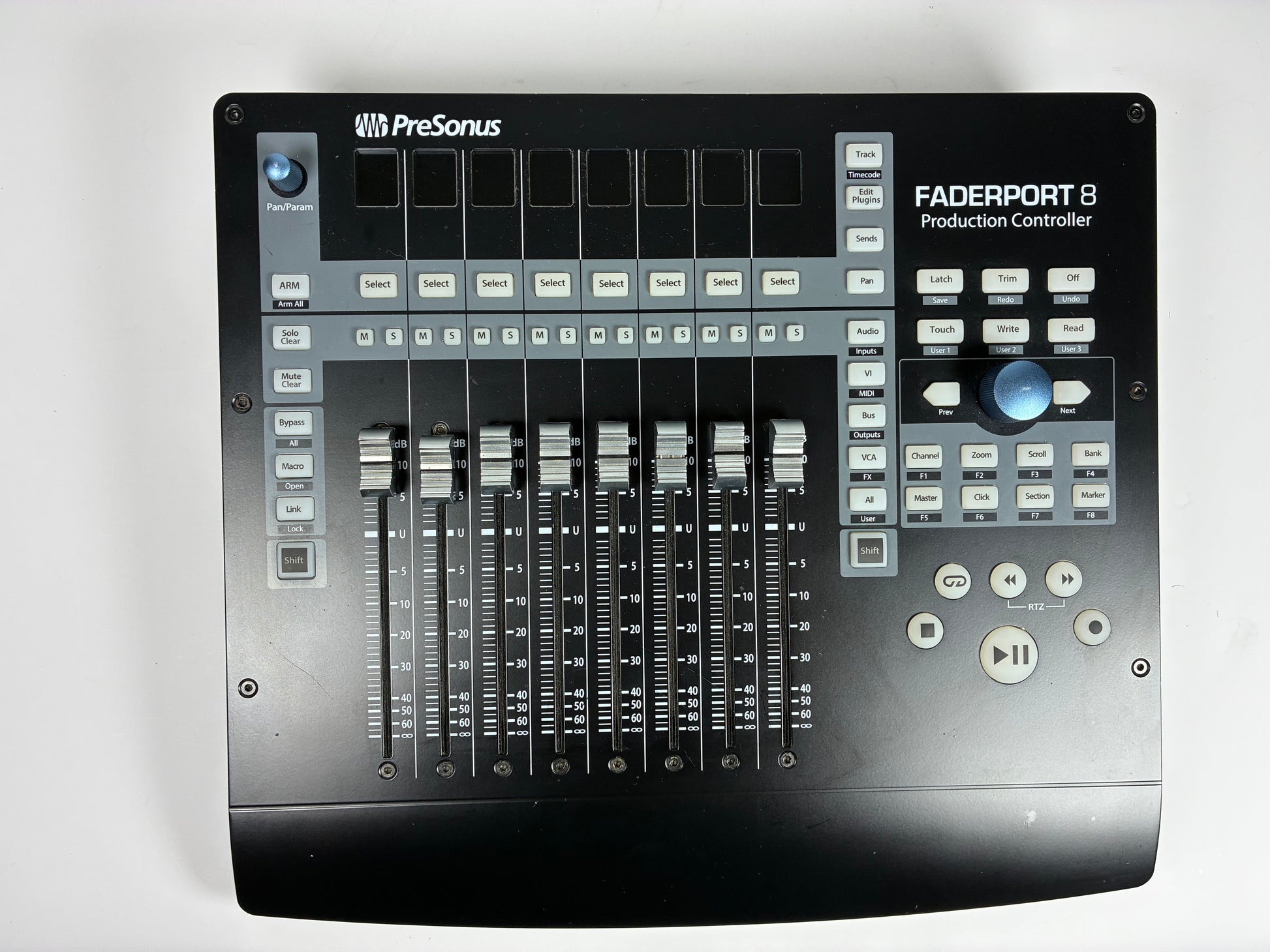 PreSonus FaderPort 8 USB DAW Control Surface - Excellent Condition with Box, USB Cable and Power Supply